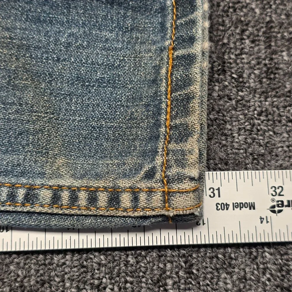 Levis 550 Jeans Mens 36x32 Relaxed Fit Tapered Leg Blue Medium Stonewash Denim
